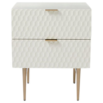 west elm Audrey 2 Drawer Bedside Table west elm Audrey 2 Drawer Bedside Table